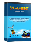 Sommer 2015 Spar Angebot