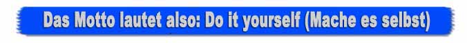 do it yourself